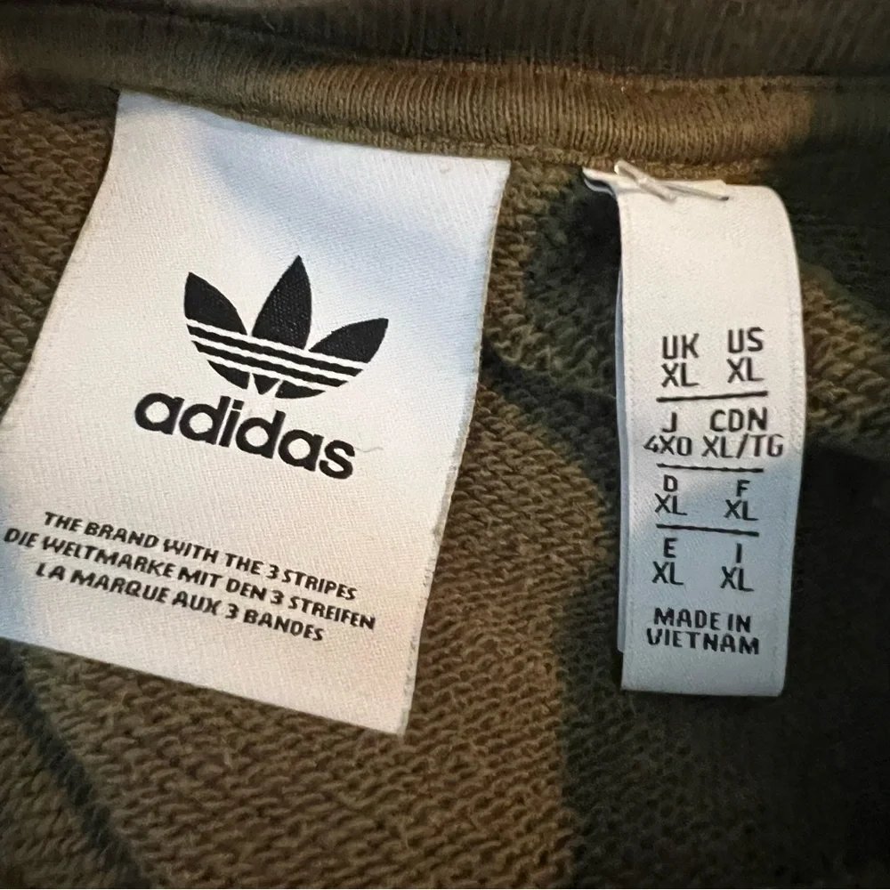 Adidas Adicolor Classics Trefoil Crewneck Sweatshirt Men’s XL Focus Olive Green